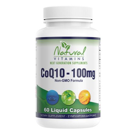 Συνένζυμο Q10 (CoQ10) 100mg Natural Vitamins 60 Κάψουλες
