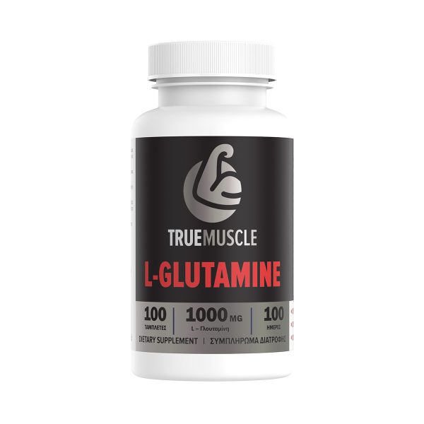 L-Glutamine 1000mg True Muscle 100 κάψουλες